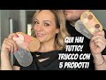 Con questa Palette hai tutto!Trucco completo con 5 prodotti ( o 7)