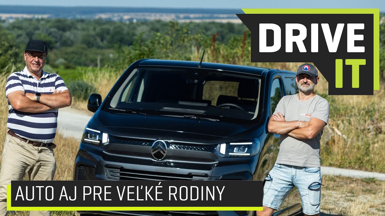 CITROËN SPACETOURER: auto pre veľkú rodinu