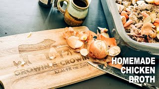 How To Make Homemade Chicken Broth by Growin and Crowin 96 views 1 month ago 9 minutes, 11 seconds