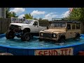 Trx4m And WPL C24 On Intense Crawler Course