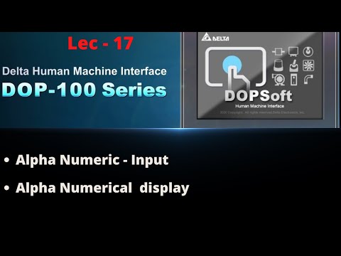 how to inter alpha numeric input in delta hmi | character entry in delta hmi | character display |