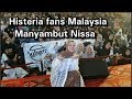 Nissa Sabyan di Sambut Histeris fans di konser Kemanusiaan malaysia Part 1