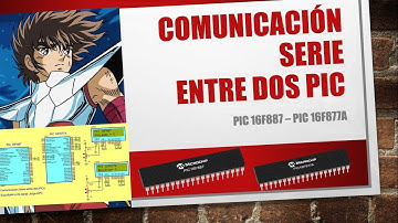 PIC16F877A USART Comunicación Serie entre 2 PIC  Parte 1 Jorge APC