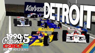 Detroit Grand Prix - Full Race - 1990 CART Round 5 - Indycar Racing II
