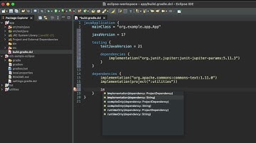 Declarative Gradle EAP2 - Support in Eclipse IDE (with LSP)