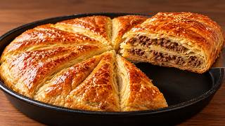 Dip the dough in oil and bake up crispy, flaky pastries! The secret lies in the dough!