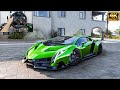 1200hp lamborghini veneno  forza horizon 5  logitech g29 gameplay