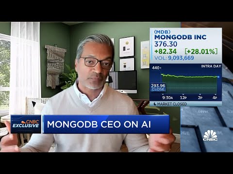 MongoDB CEO says there's a one-to-one correlation between growth and app usage