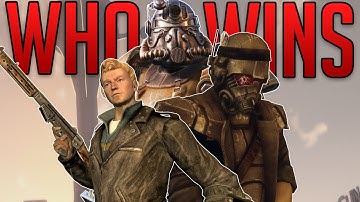 Which Fallout Protagonist Would Win In An All Out Brawl?
