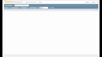 Viewpoint Portlets & Pages demo