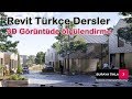 Revit 2020 Türkçe Dersler - 3D Ekranda Ölçülendirme Nasıl Yapılır?