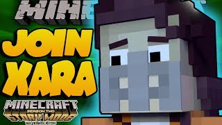Minecraft Story Mode Season 2 Episode 2 Choose JOIN XARA/ ESCAPE THE ROOM PUZZLE