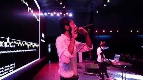 Live coding with FoxDot and a Bamboo Flute (Bansuri)