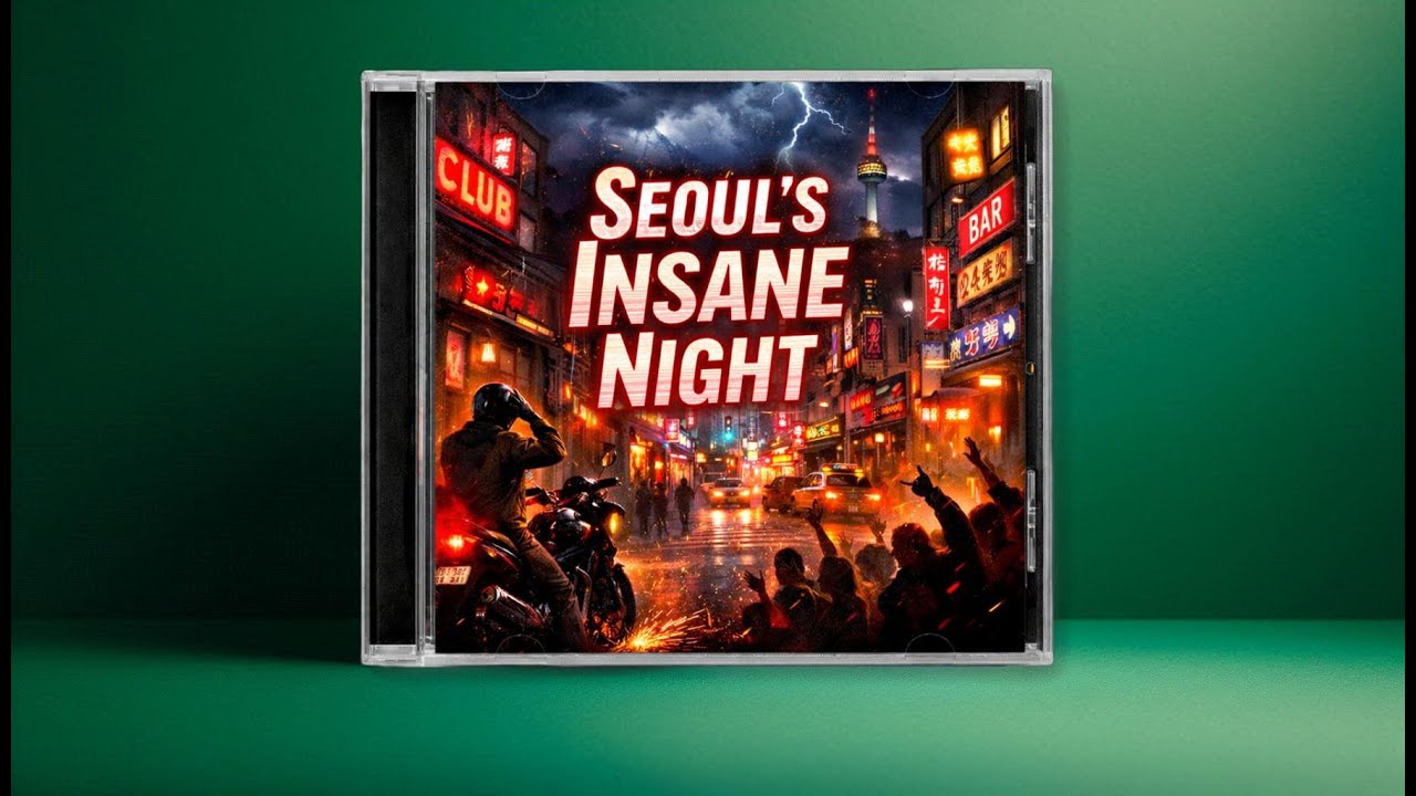 Seoul’s Insane Night | Crazy Night in Seoul | Korean Metal Night Drive 