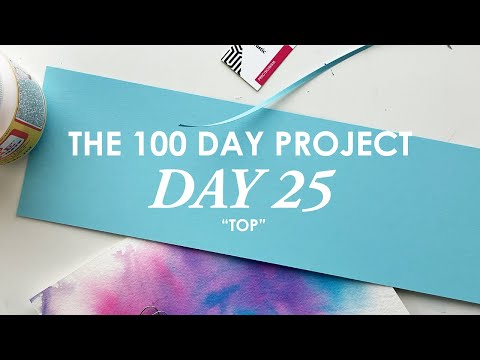 DAY 25/100: Weaving & Bending - Mixed Media 100 Day Project