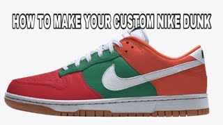custom nike dunks 7y