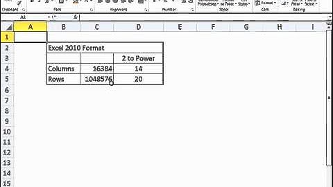 Exploring The Excel Workbook In 2010 (Microsoft Excel Course)