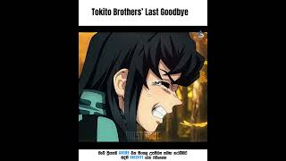 Tokito Brothers’ Last Goodbye 💔#demonslayer #tanjiro #muichiro #anime #animeedit #shorts