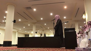 ﴿ قال إنما أشكو بثي وحزني إلى الله ﴾  باكية للقارئ سلطان العمرى رمضان 1438 | Sultan Al-Amri Taraweeh