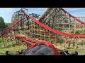 Wildcats revenge pov 4k 60fps  hersheypark roller coaster