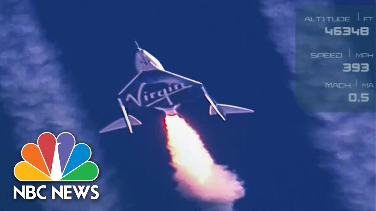 Watch: Rocket Blasts Richard Branson, Crew Into New Era Of Space Flight