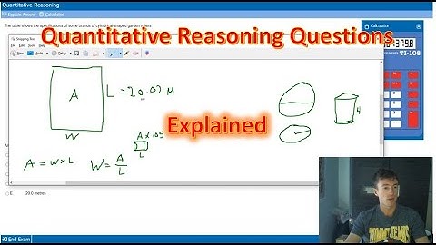 UCAT Quantitative Reasoning Questions Explained