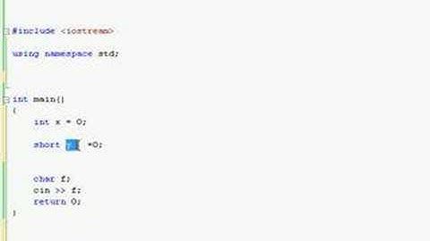 C++ Tutorial (42 updated 1) - Absolute n00b spoonfeed