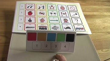 A demonstration of coded access to a symbol chart