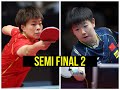 (1/2) Sun Yingsha vs. Wang Yidi 女单半决赛:孙颖莎vs王艺迪