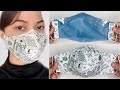 DIY 3D Fabric Face Mask | NO FOG on Glasses