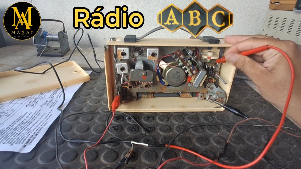 1st ABC Radio on the Channel, Amplifier with No Sound - YouTube