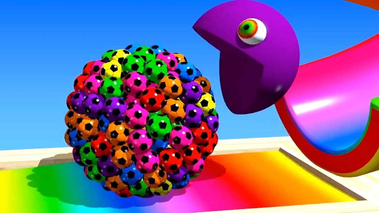 PacPac rolling on the pool slide