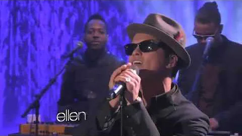 Bruno Mars Performs 'It Will Rain' Live On Ellen Degeneres