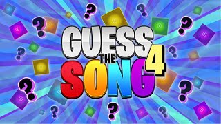 Guess The Song 4 (Fortnite Creative) [Map Code]