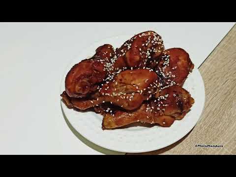 Вкусные и сочные, МЕДОВО-ЧЕСНОЧНЫЕ КУРИННЫЕ ГОЛЕНИ. Шикарный Рецепт для тех, кто ценит время!