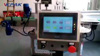 Auto Adhesive Ziplock Bag Labeling Machine