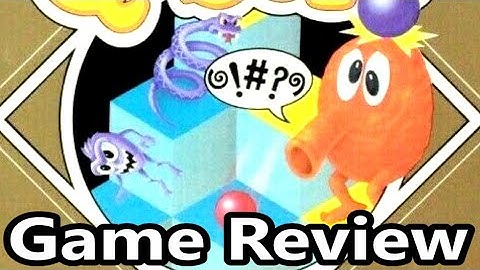 Q*bert Atari 8 Bit 400 800 XL XE Review - The No Swear Gamer Ep 617