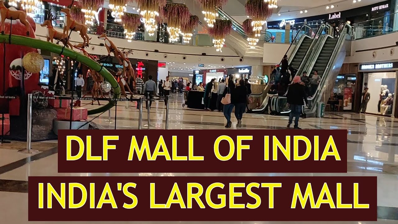 DLF Mall of India | India&#39;s Largest Mall | Sector 18 Noida | Travel Vlogs -  YouTube
