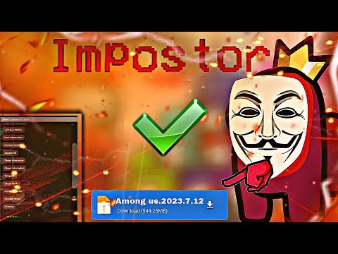 NOVO MOD MENU AMONG US!! SEMPRE IMPOSTOR / ANTI - BAN / SEM CRASH