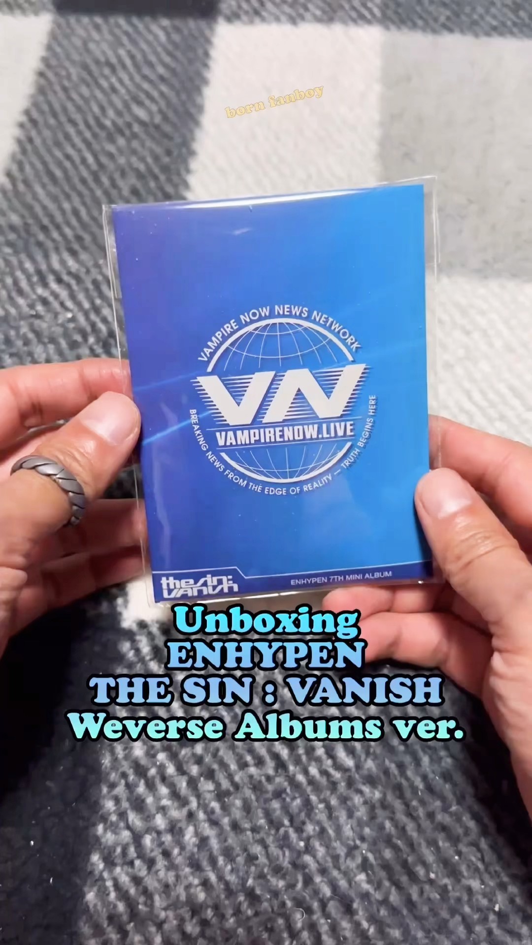 Unboxing ENHYPEN - THE SIN : VANISH Weverse Albums ver. - YouTube