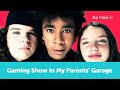 Gaming Show In My Parents&#39; Garage premieres on Da Vinci on May 11th! 🎮