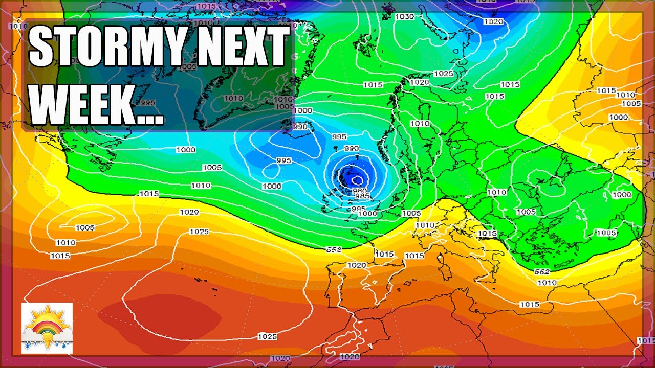 Ten Day Forecast: Stormy Next Week - Will It Settle Afterwards? - YouTube