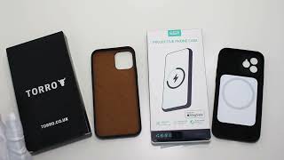 iPhone 12 / 12 Pro MagSafe Cases Alternatives to Apple cases -  ESR Silicone & Torro Leather Case
