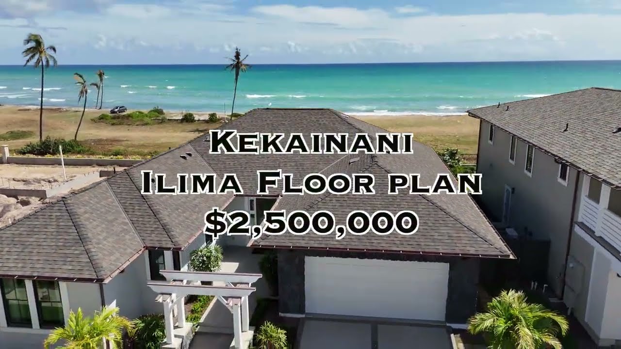 4K 🏝️ Inside the ‘Ilima at Kekainani |  Luxury Home Tour in Hoakalei, O‘ahu | Hawaii Real Estate