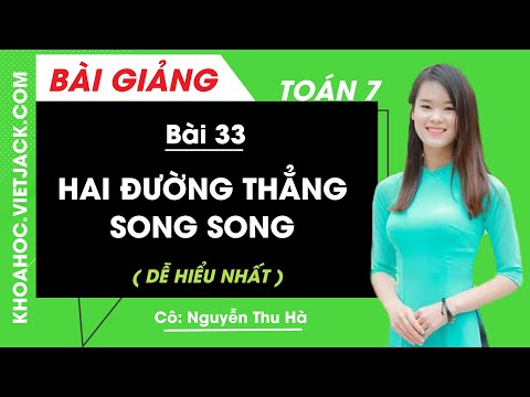 Video: Sự khác nhau giữa vuông góc và song song là gì?