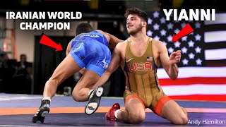 Yianni's Razor Thin Rematch With Iran's World Champion Rahman Amouzadkhalili