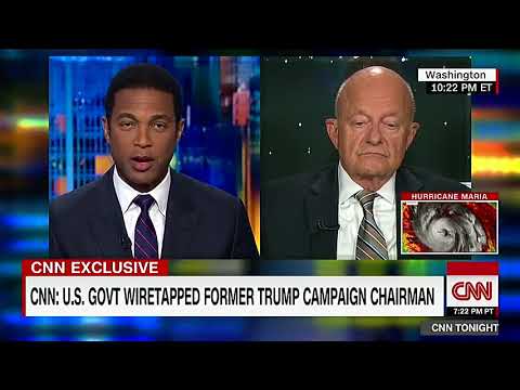 James Clapper admits spying on Trump campaign possible