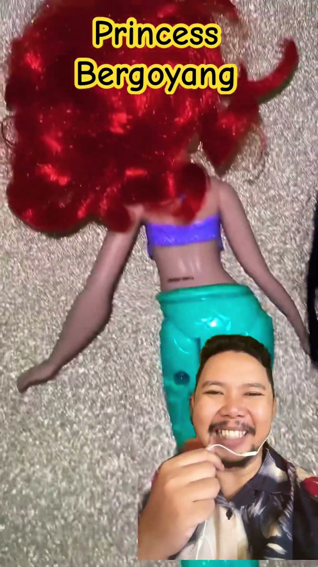 PRINCESS DISNEY CUTE BERGOYANG!!!?? #barbie #comedy #funny #shortsfeed #lucu #cute