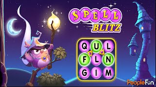 Spell Blitz (by PeopleFun) IOS Gameplay Video (HD) screenshot 2