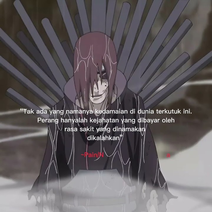 Part 3•||•Dinamakan dikalahkan•||•Pain/Nagato #quote #katakata #pain #shorts